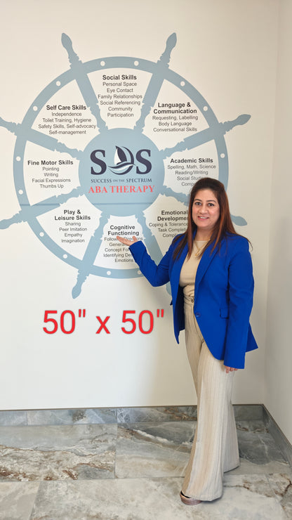 Captain's Wheel Sticker