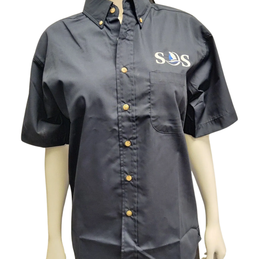 Short Sleeve Button Down Dress Shirt