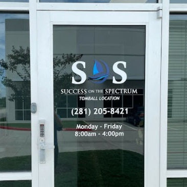 Hours of Operation Sticker