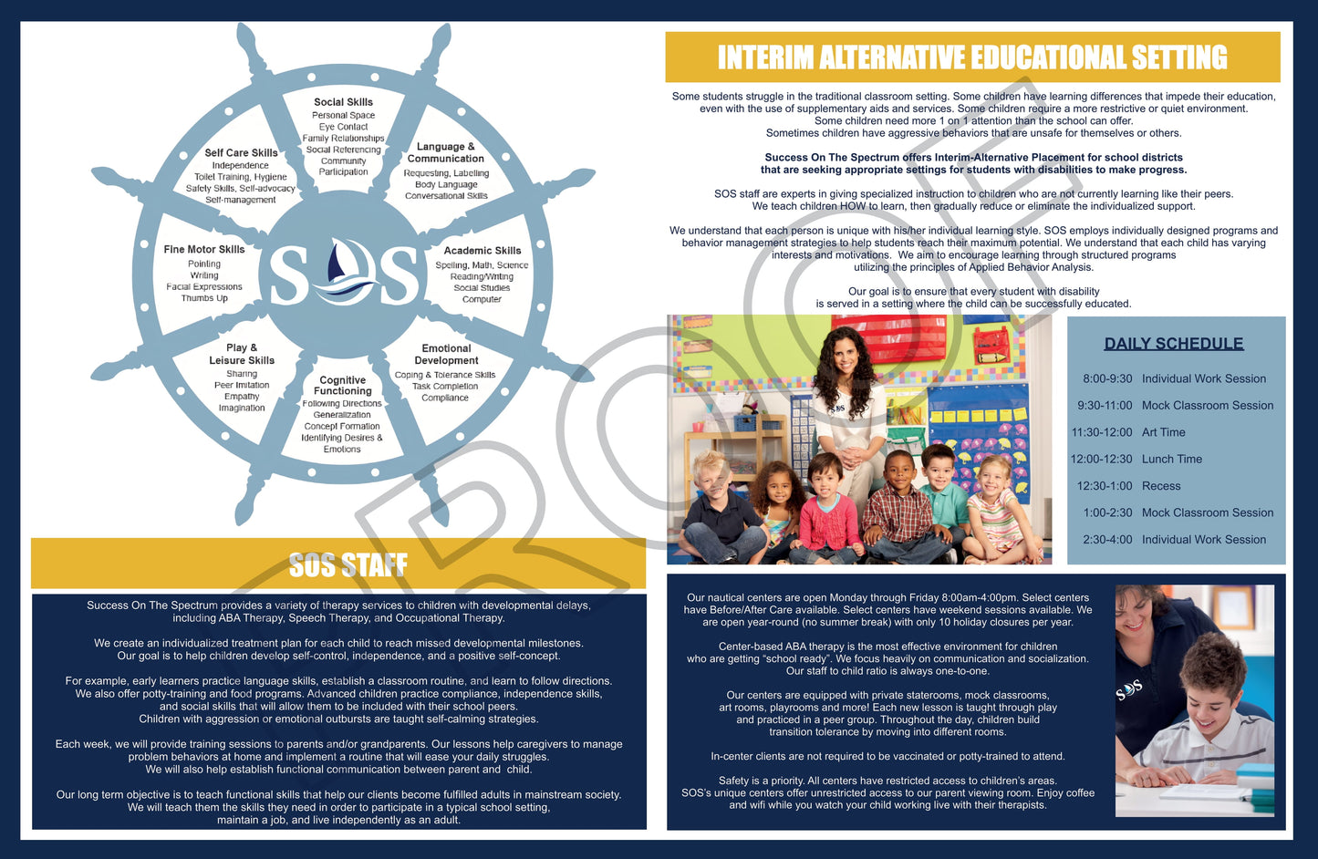 School Brochure Booklet